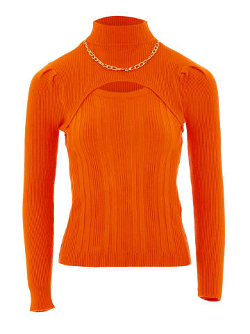 nascita Damen Strickpullover in Orange