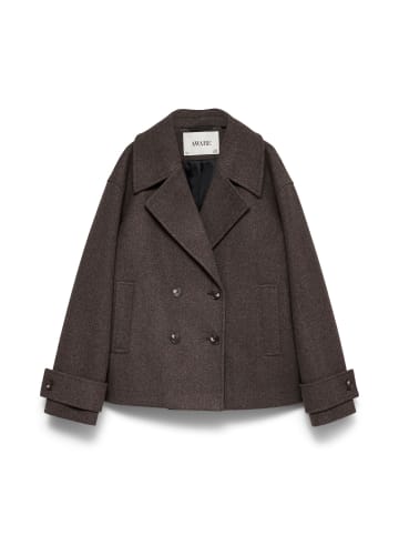 Vero Moda Langer Parka in Coffee Bean