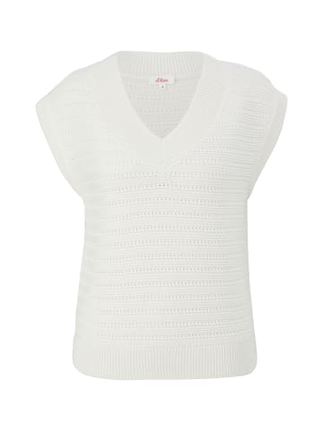 s.Oliver Strickpullover in 0210_creme