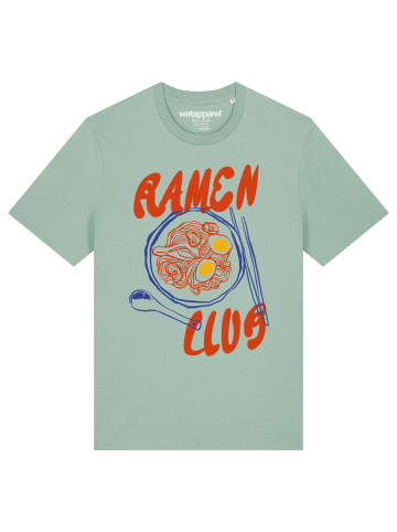 wat? Apparel T-Shirt Ramen Club in Aloe