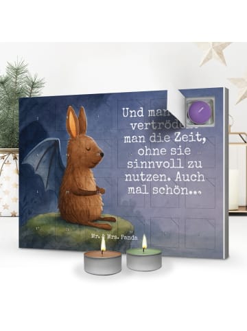 Mr. & Mrs. Panda adventskalender kerzen Fledermaus Sitzen Design... in Weiß