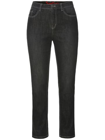 sheego Shaping-Jeans in black denim
