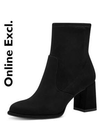 Tamaris Damen Stiefel/Boots ungefüttert in Schwarz