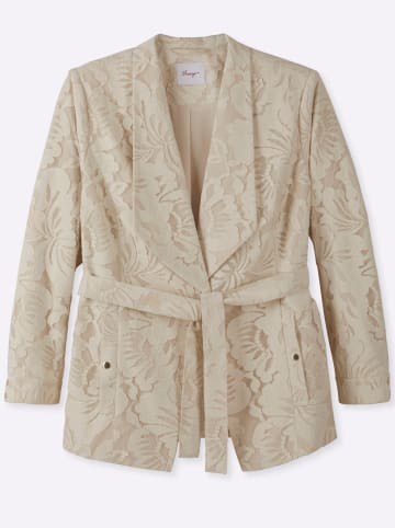 sheego Jacke in champagner