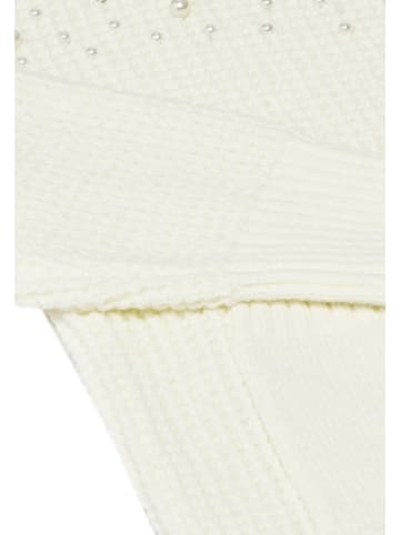 caissa Damen Strickjacke in Wollweiss