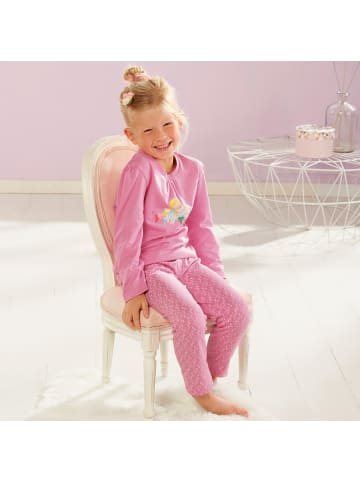 Erwin Müller Single-Jersey Kinder-Schlafanzug in rosa