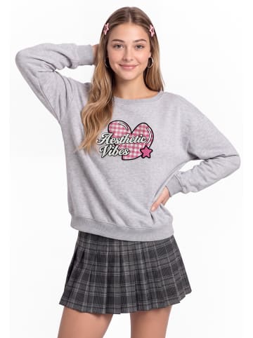 myMo Women Sweatshirt in Grey