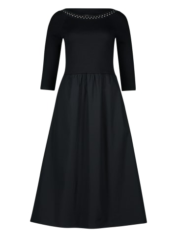 Zero  Midikleid A-Linie mit Nieten in Patch BlackBlack