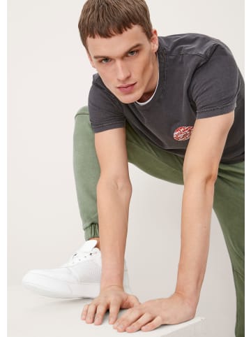 QS T-Shirt in 99D0_schwarz