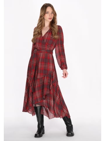 DreiMaster Women Dress in red check