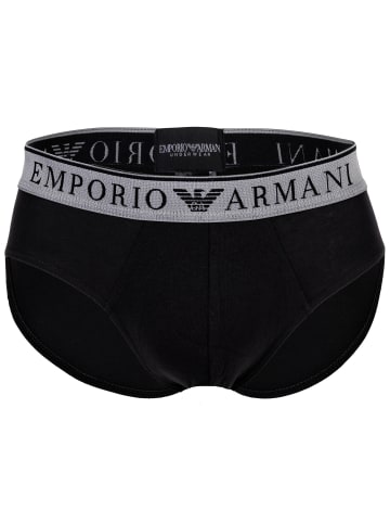 Emporio Armani Slip 2er Pack in Schwarz