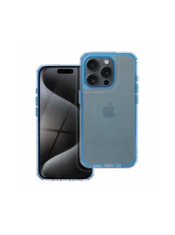 COFI 1453 Matrix Clear Case Handyhülle kompatibel mit iPhone 16 Blau in Blau