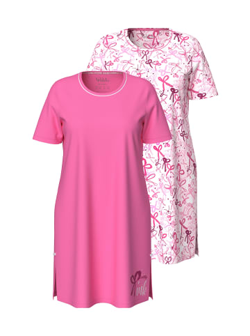 Ulla Popken Nachthemd in pink