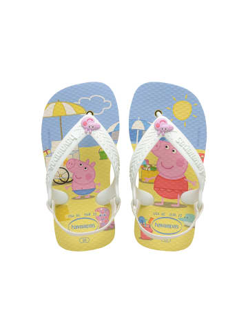 Havaianas Flip-Flop mit Gummizug Kind N Baby Peppa Pig Beige