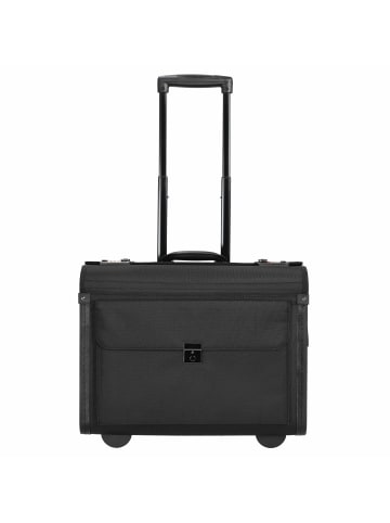 D&N Business & Travel - Pilotenkoffer 48 cm (schwarz) in schwarz
