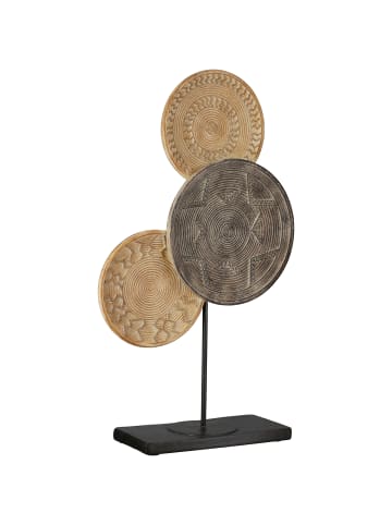 GILDE Skulptur Esculpida naturfarben - (H) 44 cm