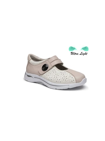 g-comfort Klettschuhe in beige