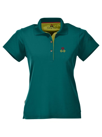 Maul Sport Aeschi fresh - 1/2 Poloshirt in Petrol2515