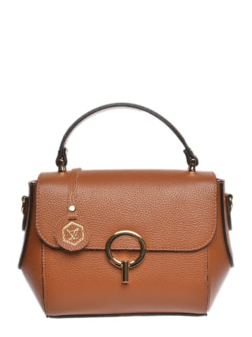 Luisa Vannini Henkeltasche in Braun