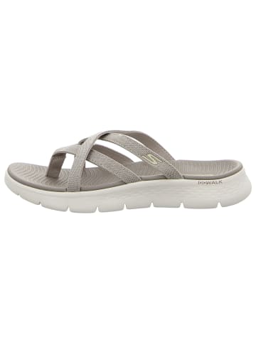 Skechers Zehentrenner in beige