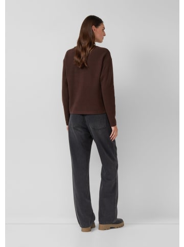 s.Oliver Sweatshirt in 8945_dunkelbraun