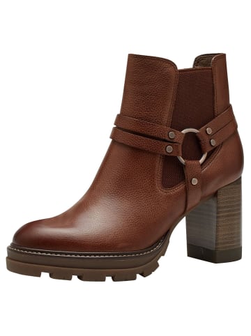 Tamaris Chelsea Boot in COGNAC LEATHER