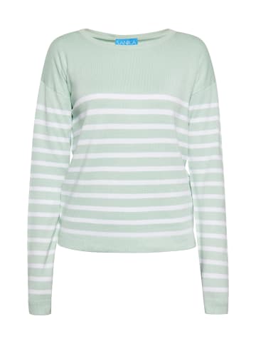 SANIKA Damen Pullover in MINZE WEISS