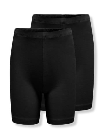 KIDS ONLY 2er Pack Bikershorts Koglove Radlerhosen in black