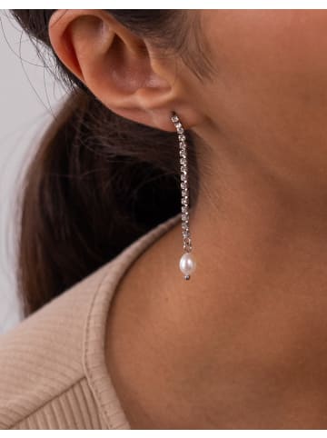 PURELEI Ohrringe Shimmering Pearl in Silber