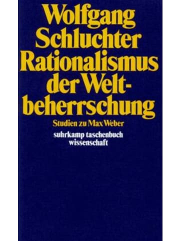 Suhrkamp Buch - Rationalismus der Weltbeherrschung