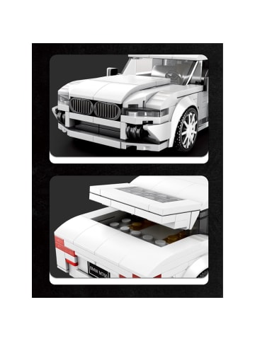 COFI 1453 Reobrix 819 Limousine 1:24 Klemmbaustein Auto 398 Teile ab 14 in Weiß