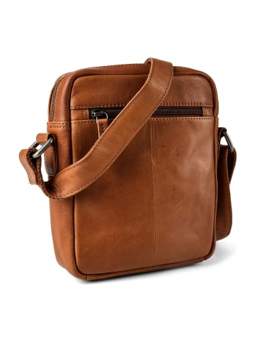 Greenburry Fiorentina Umhängetasche Leder 17 cm in tan