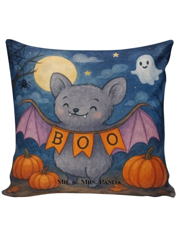 Mr. & Mrs. Panda 40x40 kissen Fledermaus Boo Design ohne Spruch in Weiß