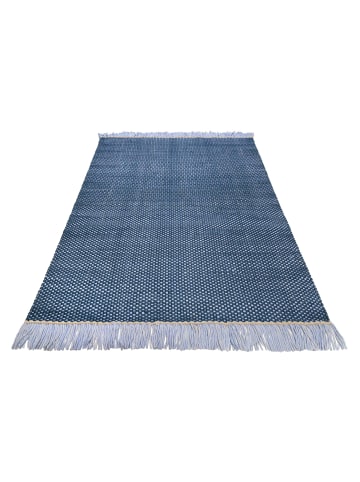 ESPRIT Handweb-Teppich Casa in blau