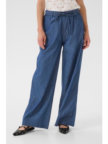 Cream Casual Hose CRTallie Loose fit in Taos Dark Blue denim