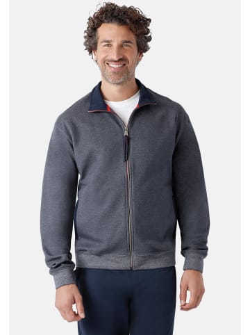 hajo Sweatjacke Soft Sweat in Dunkelblau