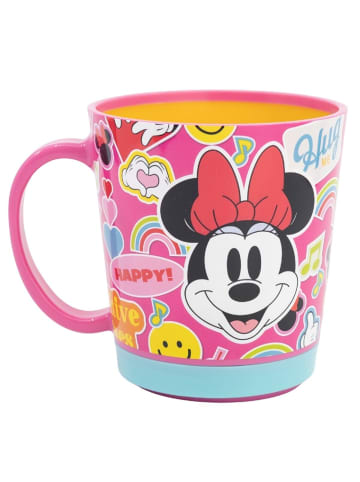 Disney Minnie Mouse Kippsicher Trinkbecher PP 410 ml – Drop Safe Plastikbecher in Mehrfarbig