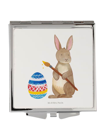 Mr. & Mrs. Panda Handspiegel Hase Eier Malen ohne Spruch in Weiß