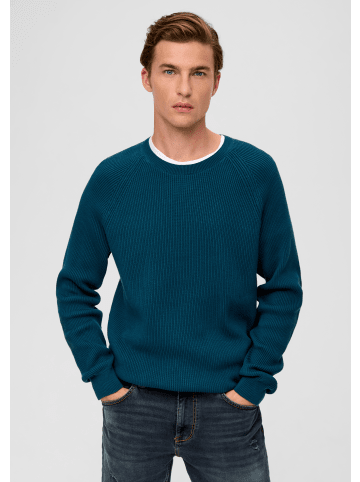 s.Oliver Strickpullover langarm in Petrol