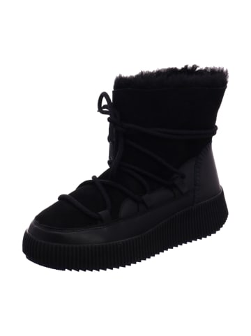 Palpa Damenschnürrstiefel warm flach  in schwarz