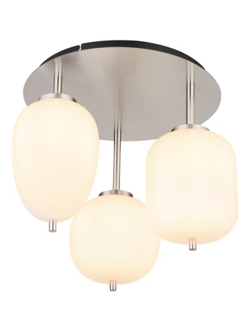 Globo lighting Deckenleuchte "BLACKY I" in silver