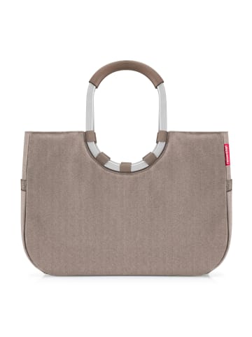 Reisenthel Loopshopper L Shopper Tasche 46 cm in herringbone mokka