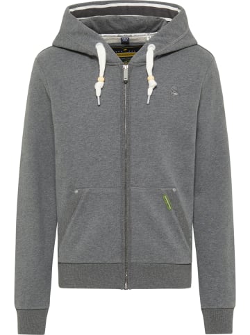 Schmuddelwedda Sweatjacke in Grau Melange