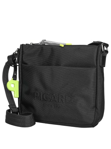 PICARD Lucky One - Schultertasche 24 cm (black) in schwarz
