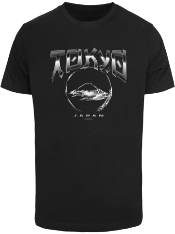 Mister Tee T-Shirt "Tokyo Chrome Tee" in Schwarz