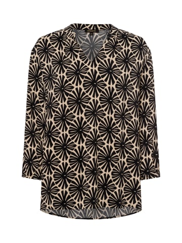 More & More Bluse in schwarz beige