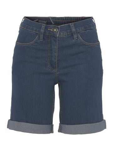 ARIZONA Jeansbermudas in blue washed