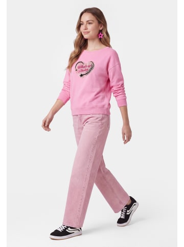 myMo Women Sweatshirt in Pink