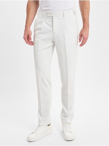 Finshley & Harding London Baukasten-Anzughose Hudson in weiß blau