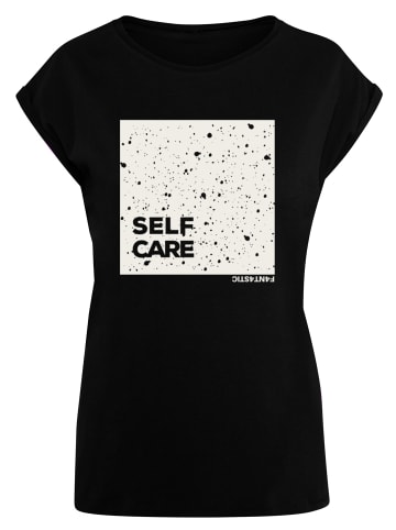 F4NT4STIC T-Shirt SELF CARE SHORT SLEEVE TEE in schwarz